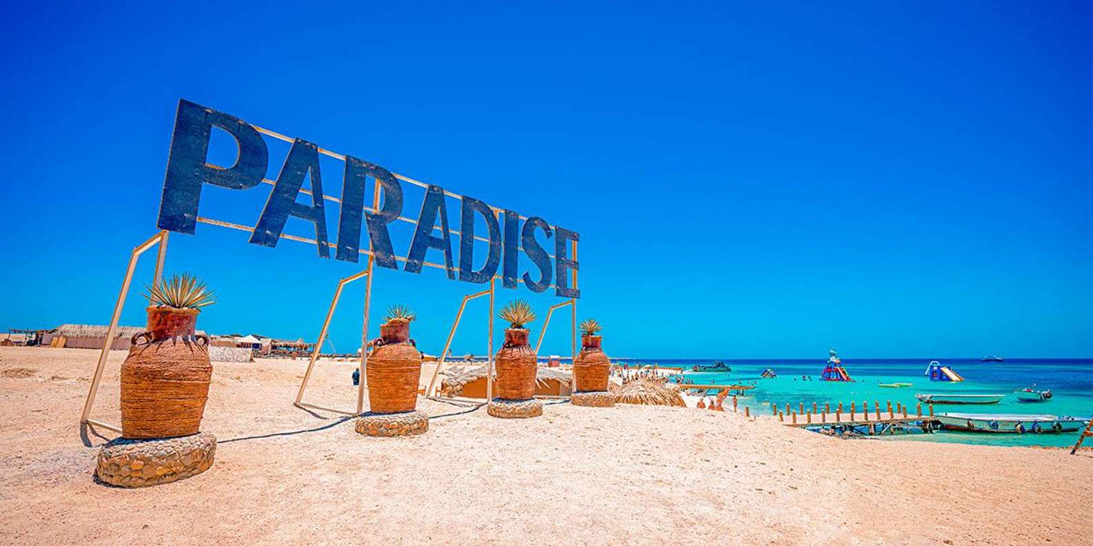 Hurghada: Paradise Island Yacht & Snorkelling Escape