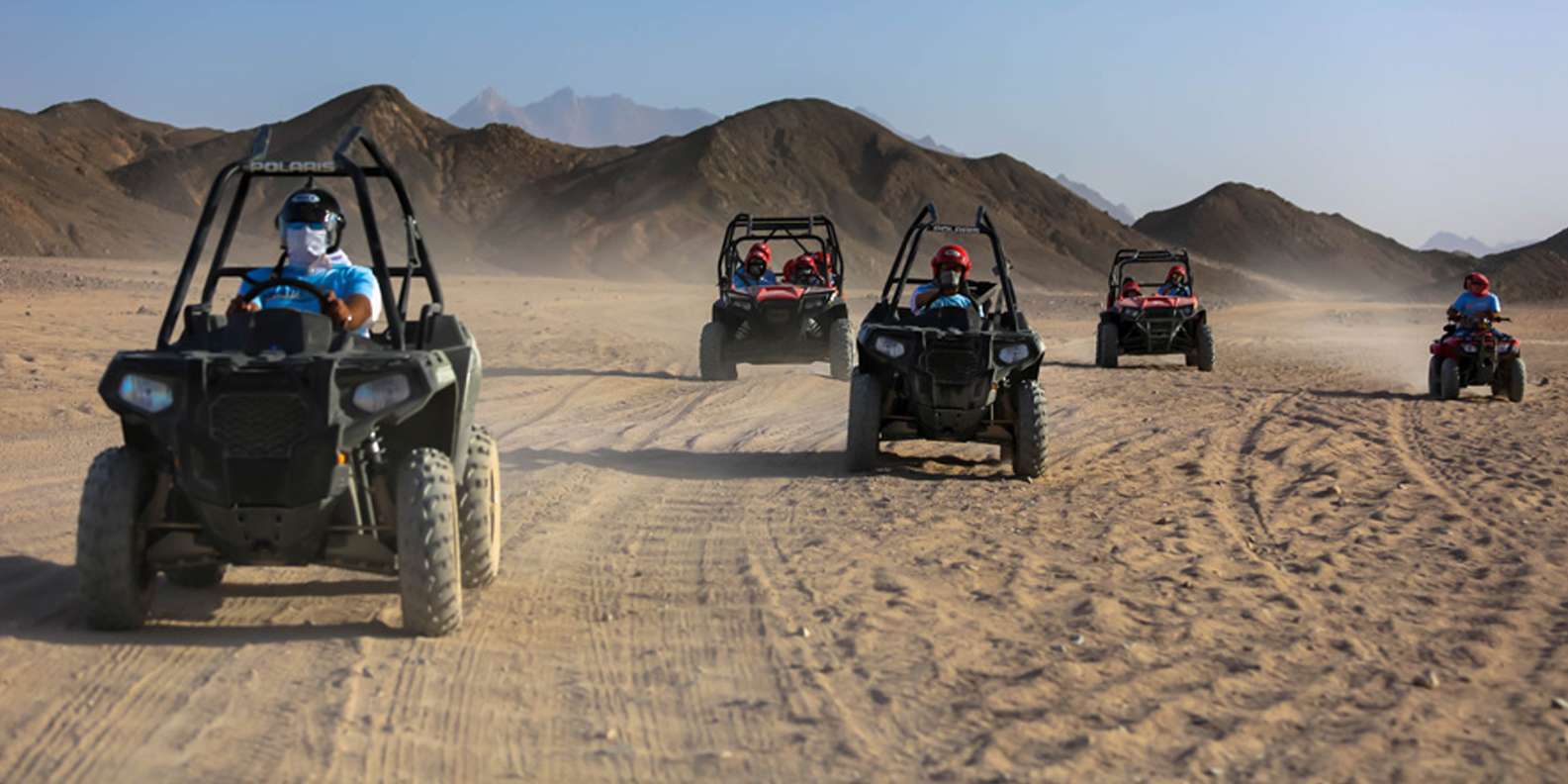 Hurghada: Sunset Desert Safari by Dune Buggy