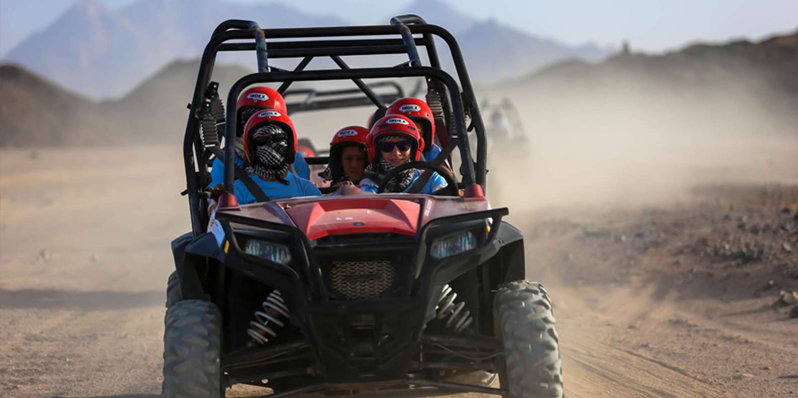 Hurghada: Sunset Desert Safari by Dune Buggy