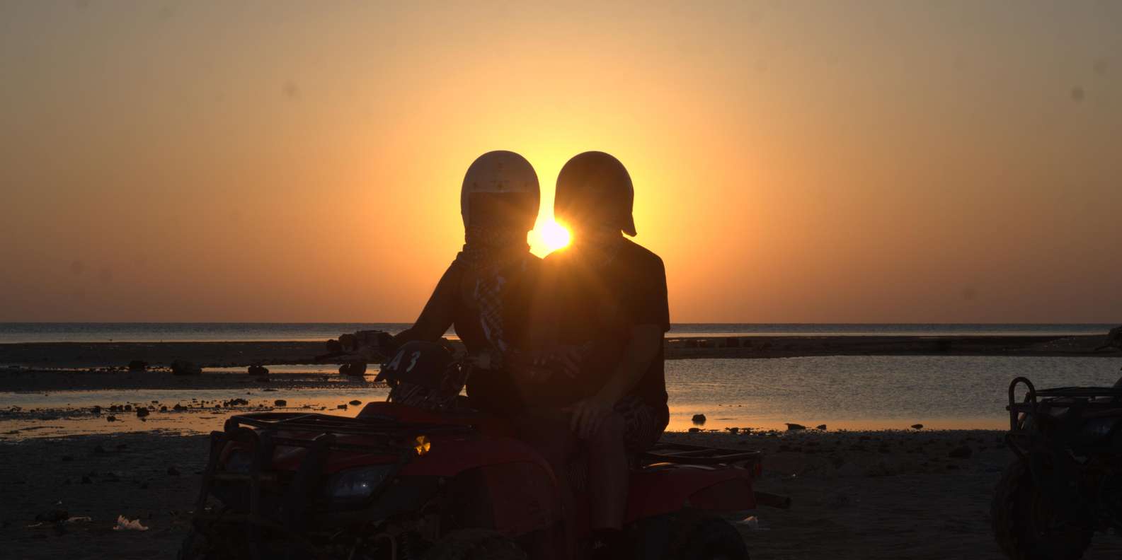 Sahl Hasheesh: Quad Bike Desert Safari with Pickup