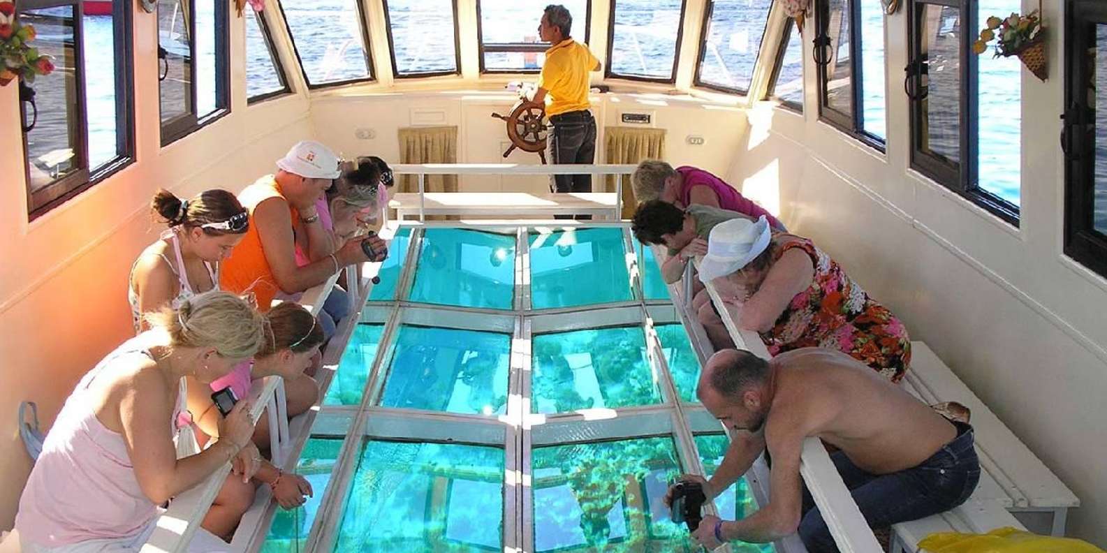 Sharm El Sheikh: Glass-Bottom Boat Reef Adventure