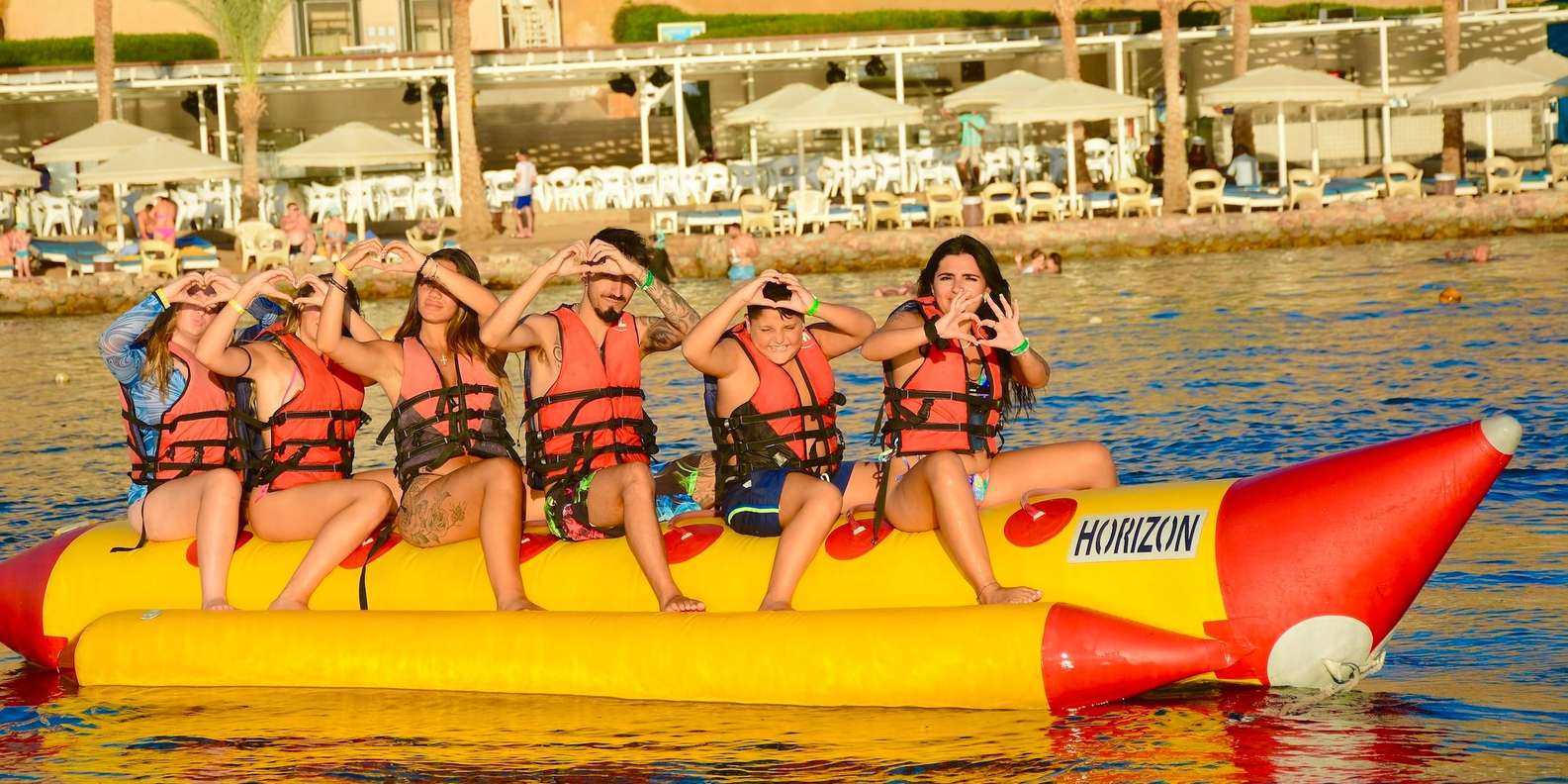 Sharm El Sheikh: Red Sea Banana Boat Adventure