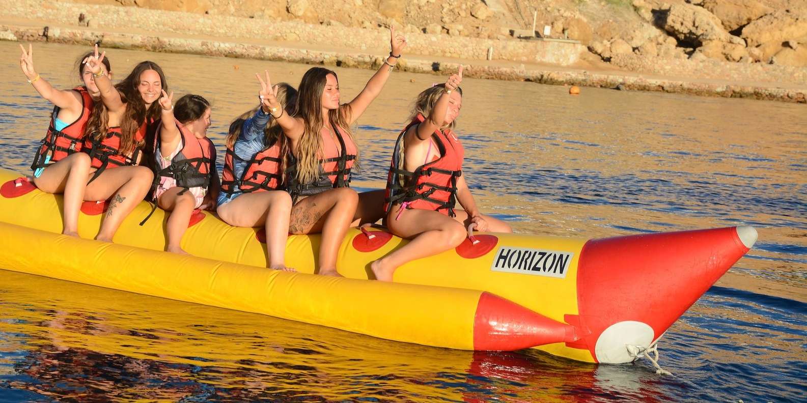 Sharm El Sheikh: Red Sea Banana Boat Adventure