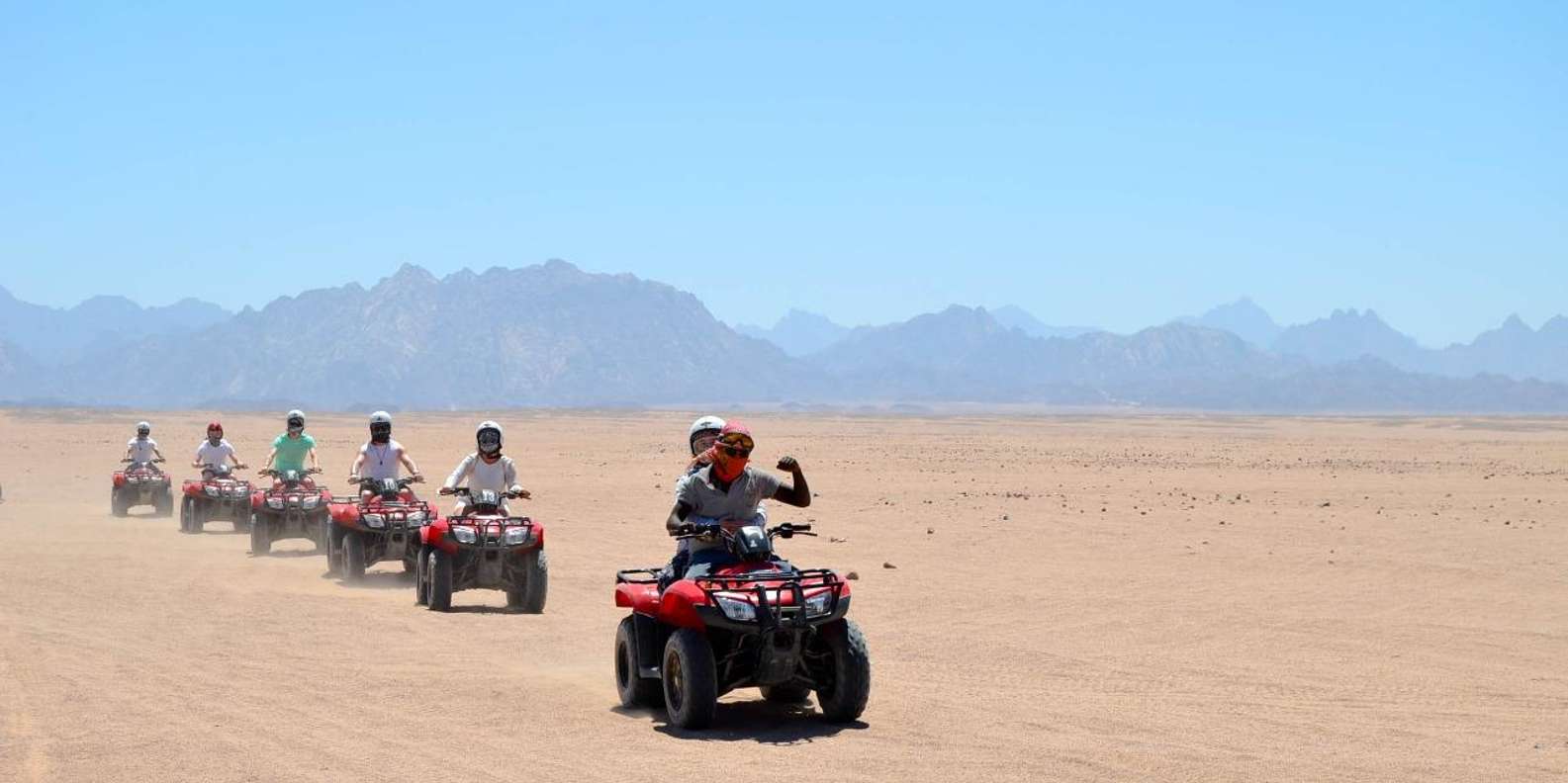 Hurghada: Quad, Buggy, Jeep Safari & Camel Ride